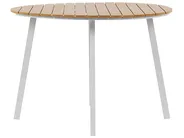Stół ogrodowy CAVOLI 105 cm 105 cm Brązowy_777358