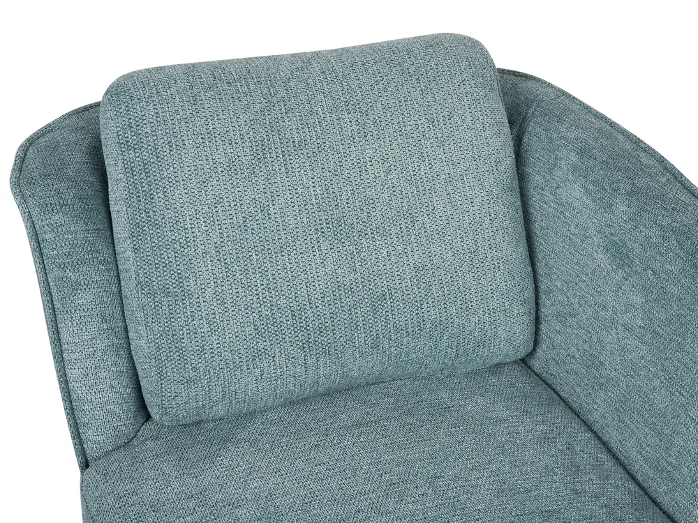 Left-Hand Chaise Longue ARTHEZE Fabric Light Blue_930089