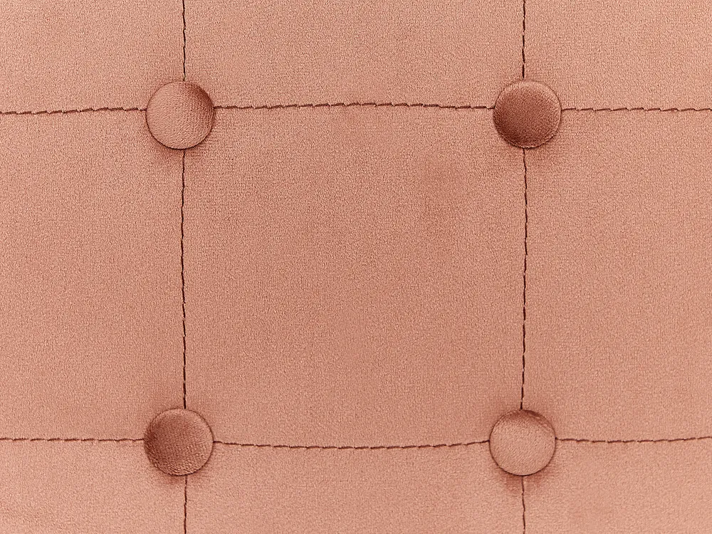 Pouffe WISCONSIN Velvet Peach Pink_926914