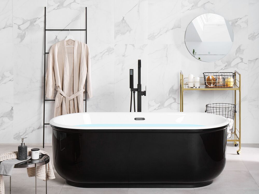 Baignoire îlot PINEL 170 x 80 cm Noir