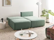 Narożnik modułowy NERBO Jasnozielony Lewostronny_1035334