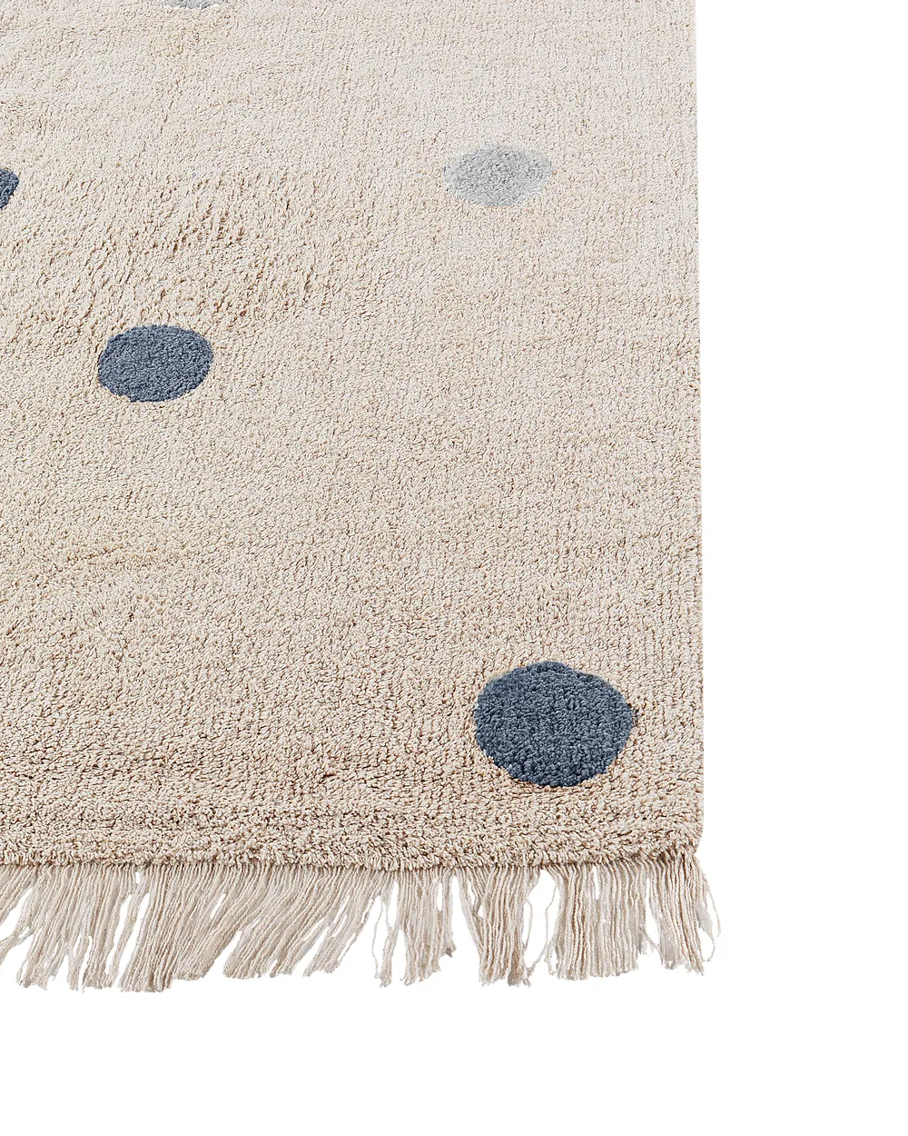 Tappeto per bambini DARDERE Grigio 140 x 200 cm Cotone_906598