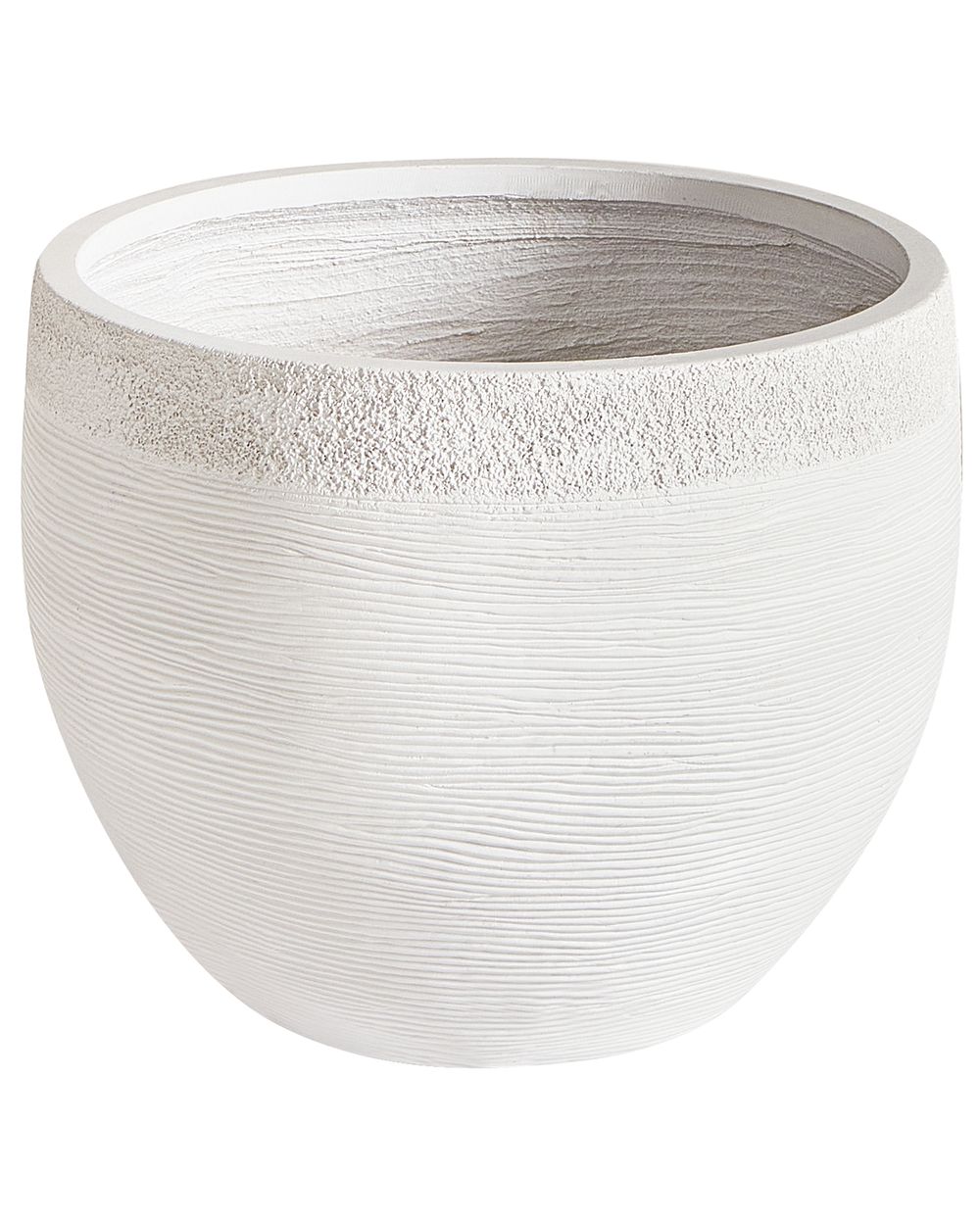 Plant Pot ZAKROS 38 cm White