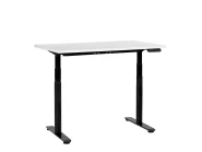 Biurko regulowane elektrycznie DESTINAS 120 cm 72 cm Biały/ czarny_899637