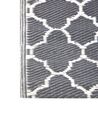 Tapis extérieur gris au motif marocain 120 x 180 cm SURAT_766597