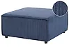 Ottoman ARDAL Corduroy Dark Blue
