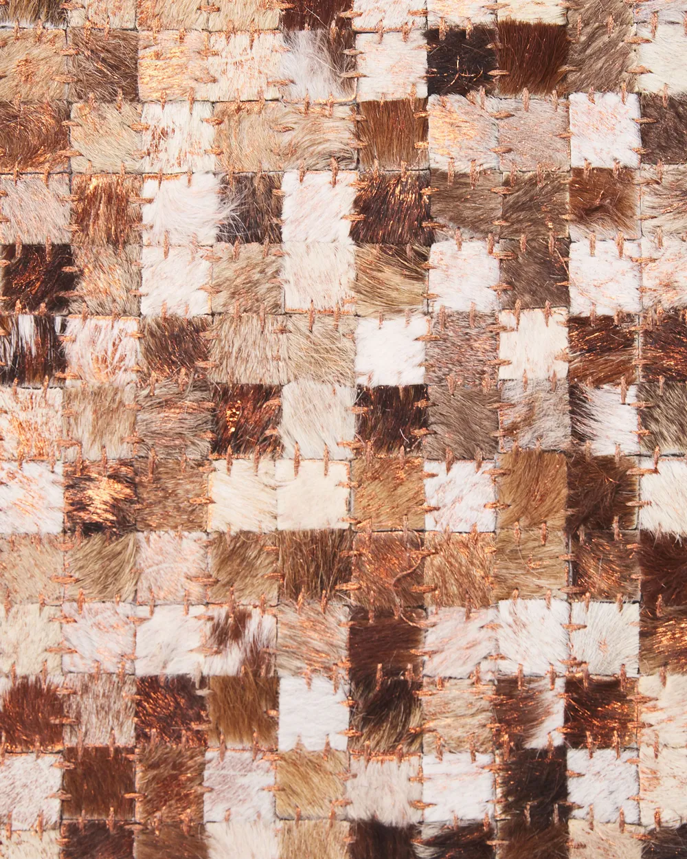 Rug TORUL Brown 140 x 200 cm Leather_792675