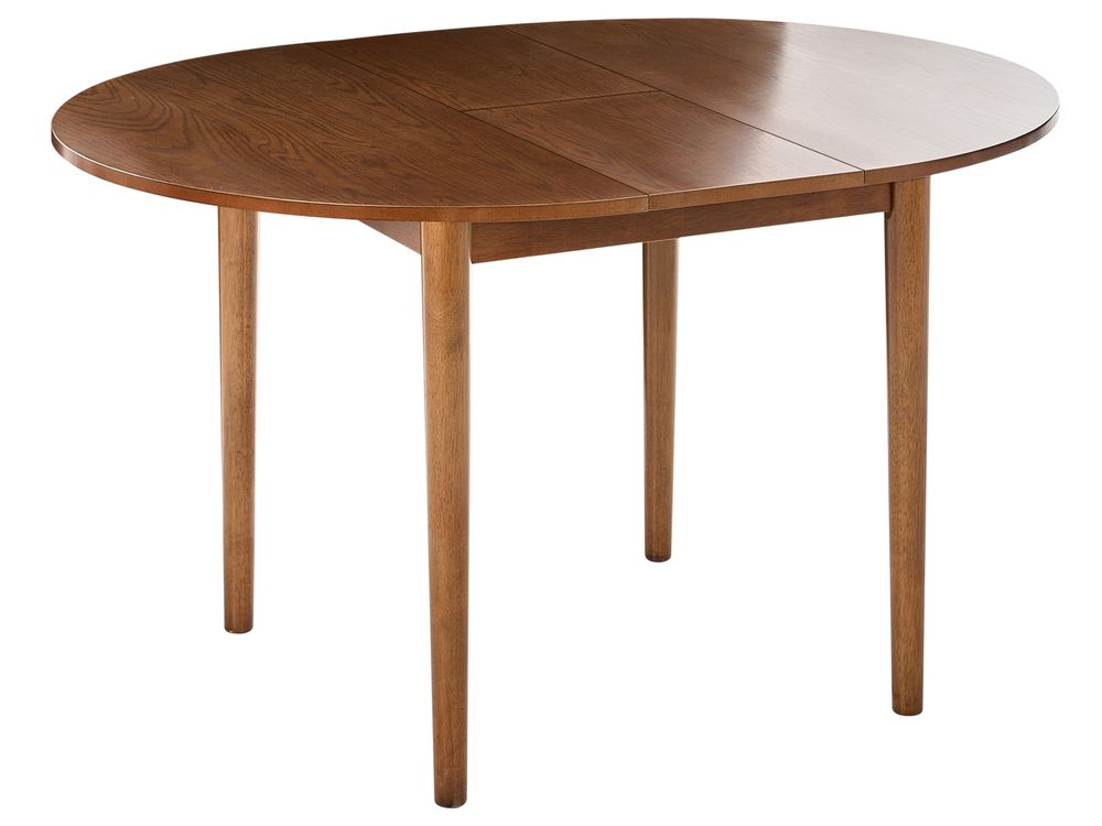 Mesa de jantar extensível ECHO Carvalho escuro 107/137 cm 107 cm