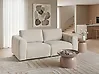 Modular Sofa 2 Seater KIVVIK Boucle Off-White