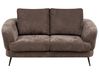 Sofa dla 2 osób KJAER Szenil Ciemnobrązowy