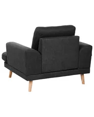 Armchair KILDAL Fabric Black_1058699
