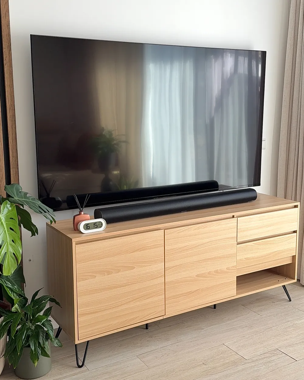 Szafka 2-drzwiowa CARDIGAN Jasnobrązowy_1017483