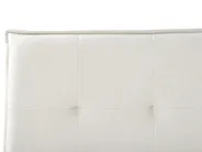 Waterbed Faux Linen LESTRE 180 x 200 cm (EU Super King) Off-White_962695
