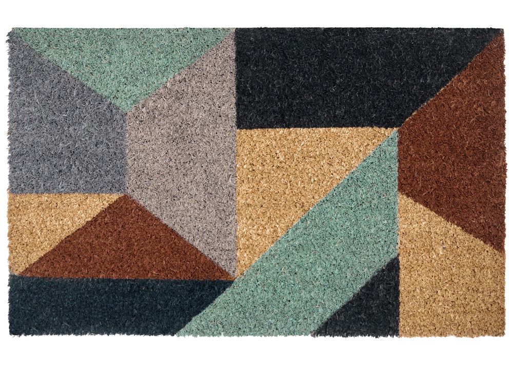 Dørmåtte KIPMIK Multifarvet 45 x 75 cm Kokos