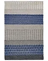 Rug AKKAYA Blue 160 x 220 cm Wool