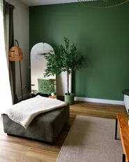 Ottoman LUNGO Corduroy Green_982934