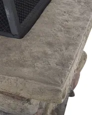 Grill Fire Pit KELUD Concrete Grey_764425