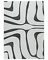 Rug HARTZ Grey/ White 160 x 230 cm
