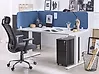 Desk Screen WALLY 72 x 40 cm Blue