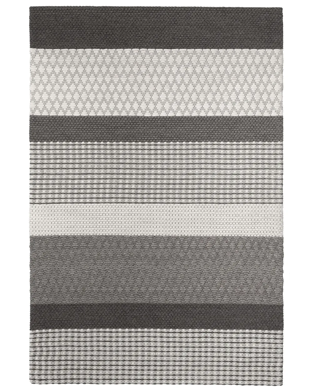Dywan AKKAYA Szary 160 x 220 cm Wełna