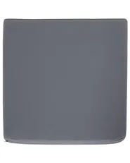 Set of 4 Garden Chairs BACOLI Fabric Dark Grey_825781