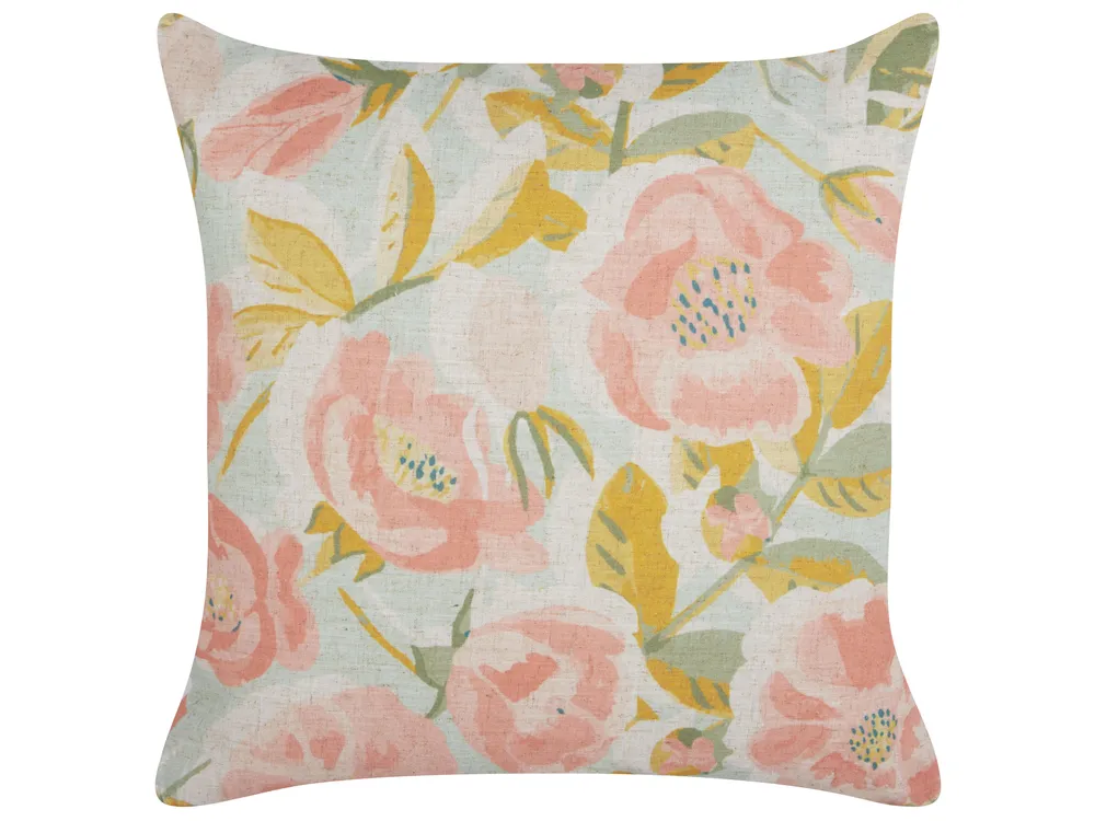 Vaas met bloemen 'All Things Bloom' van Claudia Rosa Art op canvas, behang en meer