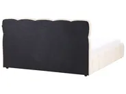 Ottoman Bed NOYON Fabric Light Beige 180 x 200 cm (EU Super King)_1056120