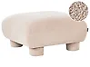 Ottoman MJALBI Boucle Beige