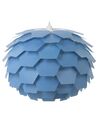 Lampe suspension bleu gros abat-jour SEGRE_684881