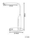 LED Desk Lamp White CYGNUS_854237