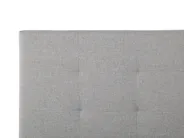 Ottoman Bed LORIENT Fabric Grey 160 x 200 cm (EU King Size)_827051