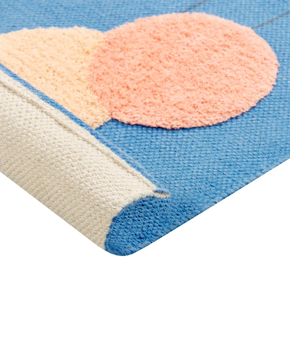 Kids Rug BALABANG Blue 80 x 150 cm Cotton_864146