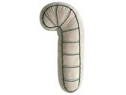 Set di 3 cuscini decorativi JOLLYTRIO 35 x 70 cm 40 x 60 cm 40 x 40 cm Velluto Beige chiaro Modello natalizio_1032809