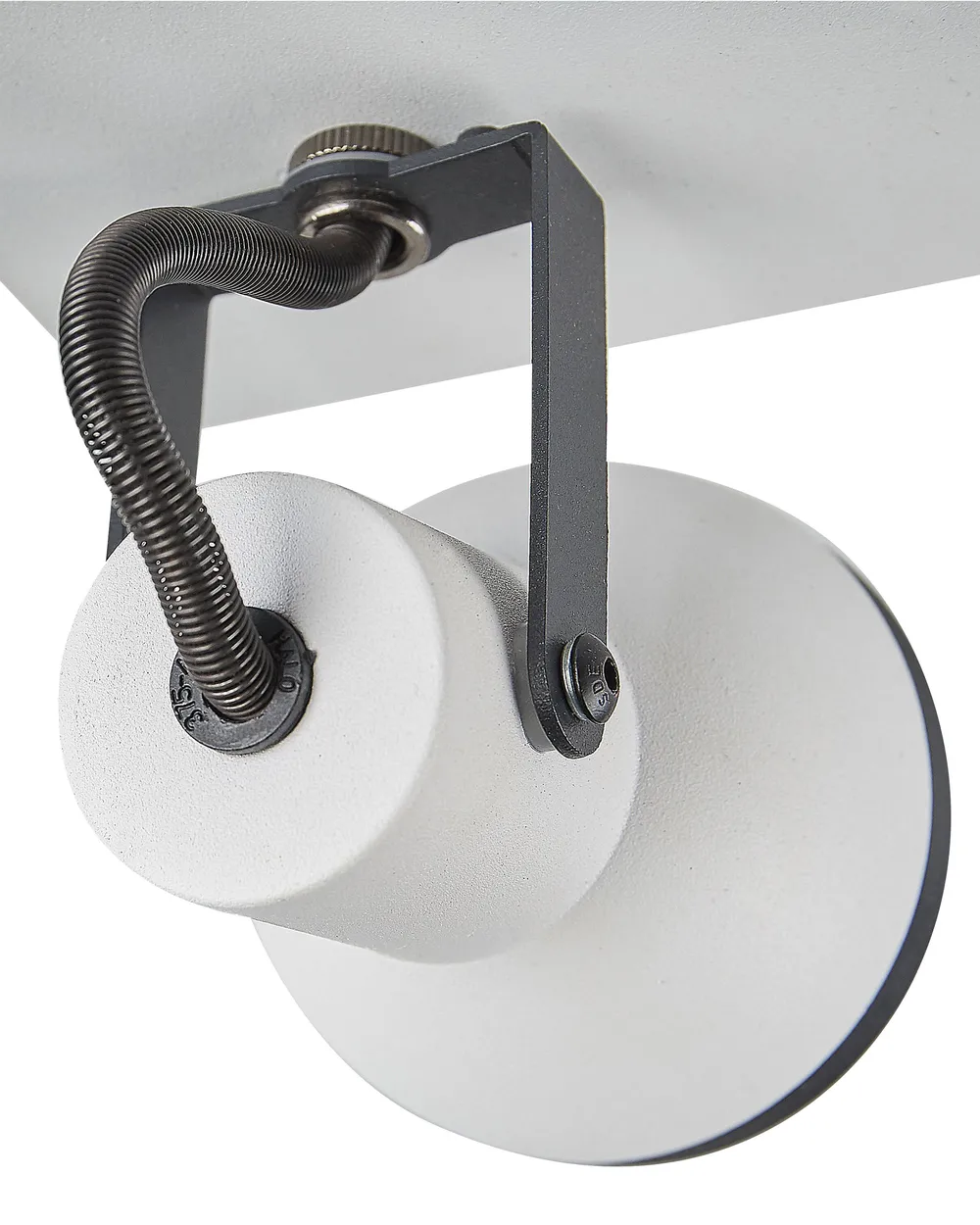 Faretto a 2 luci BARO Regolabile Metallo Bianco_828865