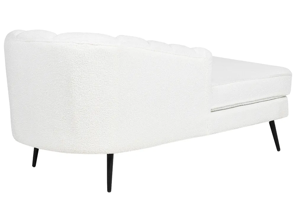 Right-Hand Chaise Longue ALLIER Boucle Off-White_879194