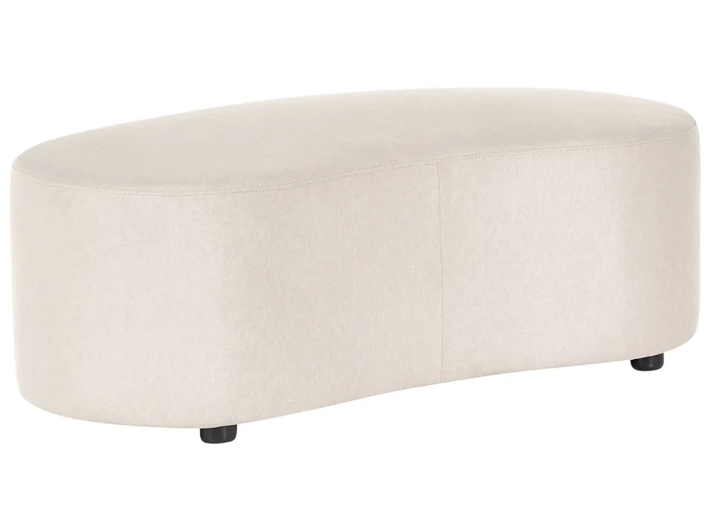 Ottoman AMAL Fabric Light Beige_1145729