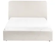 Ottoman Bed BRENON Boucle Off-White 140 x 200 cm (EU Double)_1055932