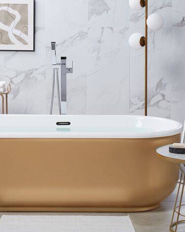 Freestanding Bath 1700 x 800 mm Gold PINEL