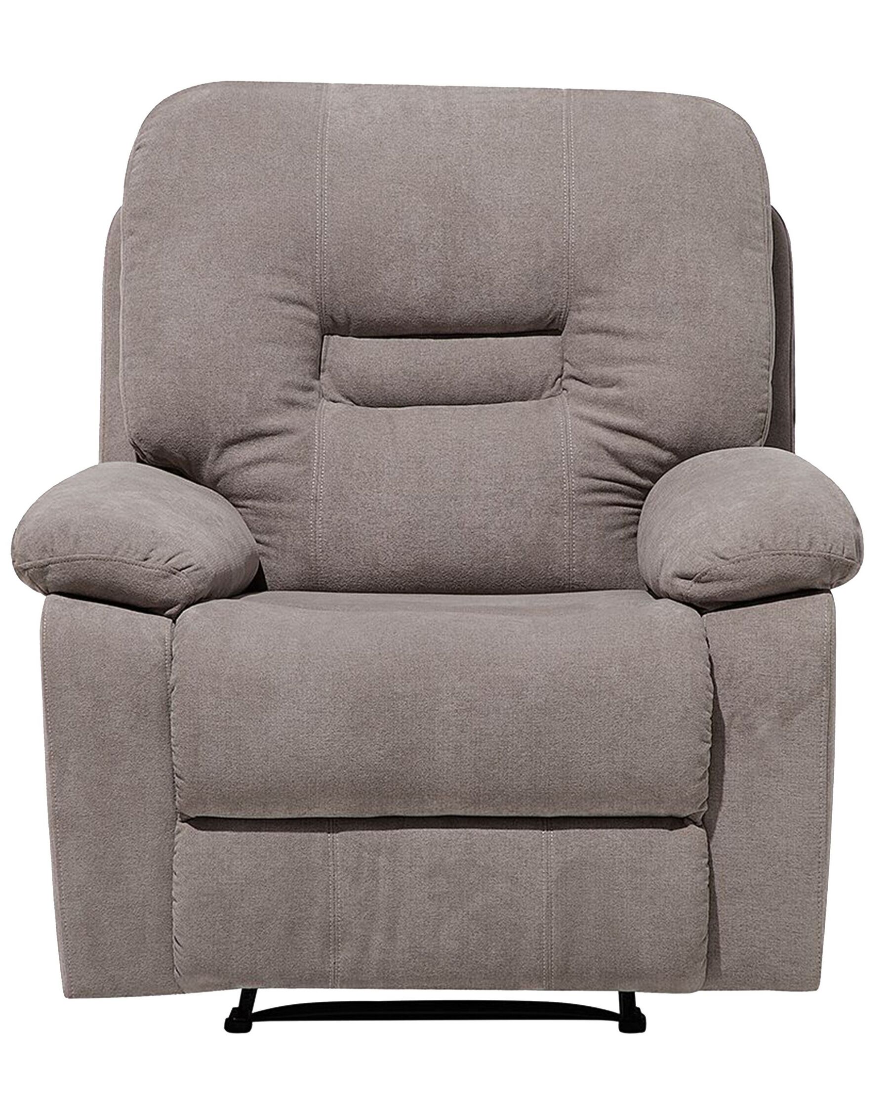 Fauteuil stof taupe BERGEN_710740