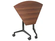 Modulo scrivania angolare pieghevole CAVI 90 cm 64 cm Marrone scuro_1030822