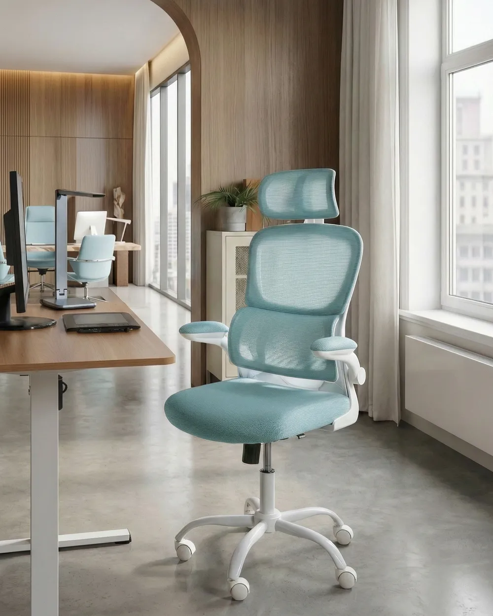 Desk Chair SOLIS Blue