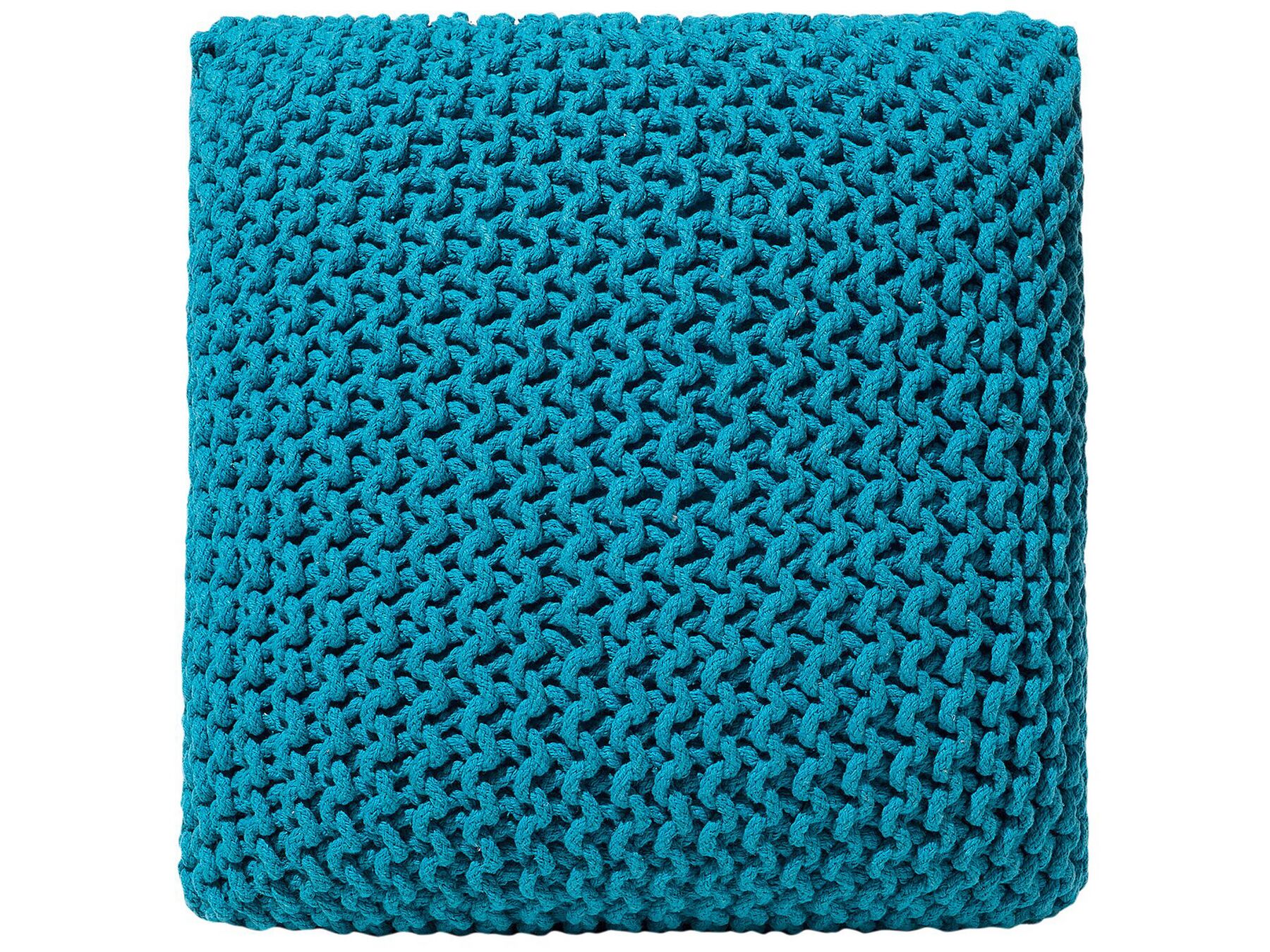 Pouf cotone blu 50 x 50 x 30 cm CONRAD_699232