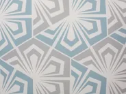 Zestaw 2 poduszek dekoracyjnych PRIMROSE 45 x 45 cm Błękitny Ikat_770063
