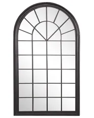 Specchio TREVOL 77 cm 130 cm Metallo Nero_819020