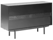 Komoda 6 szuflad ALCESTER Czarny_946145
