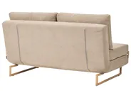 Living Room Set 6 Seater JERSLEV Fabric Light Brown_1013415