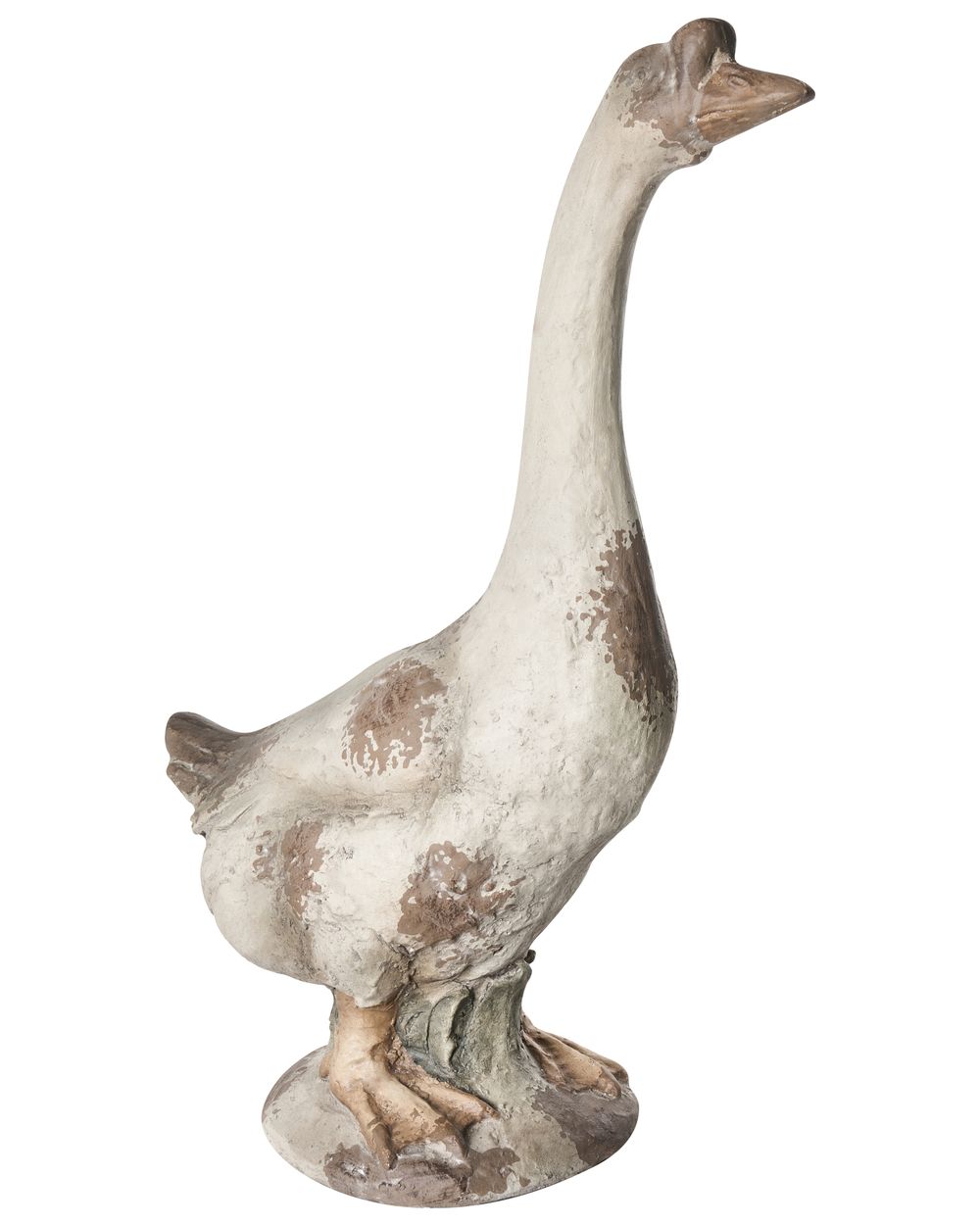 Garden Statue SARNO Goose 67 cm Beige