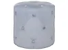 Pouffe COROLLA Velvet Light Grey