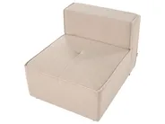 Divano angolare modulare 4 posti AXEBO Bouclé Beige Lato Sinistro_1077253
