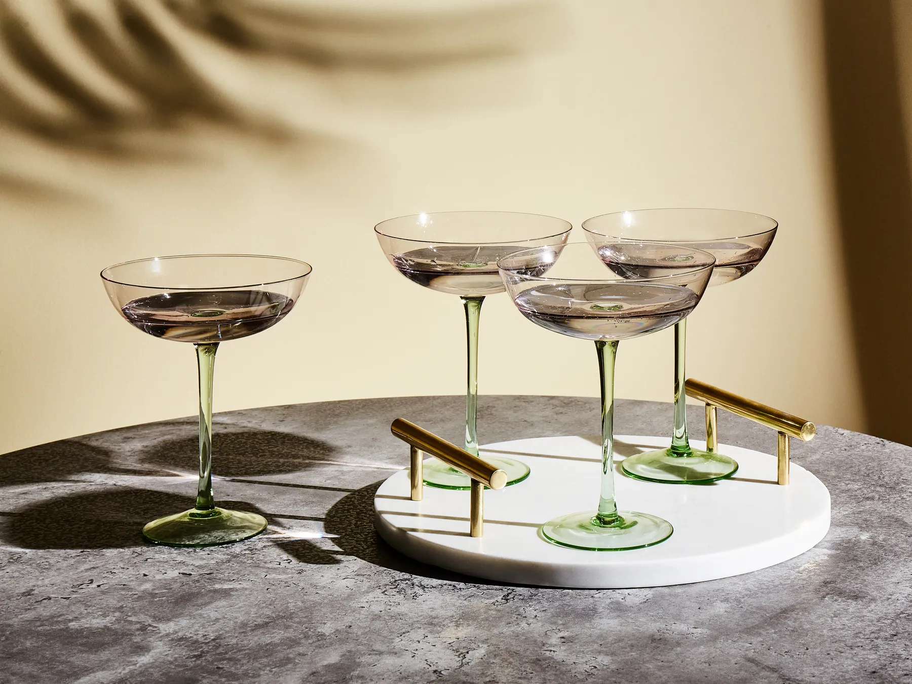 Set di 4 bicchieri da Martini DIOPSIDE 250 ml Rosa_912639